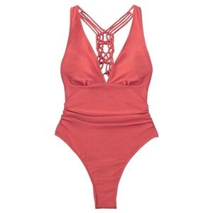 Cupshe women’s one piece v neck